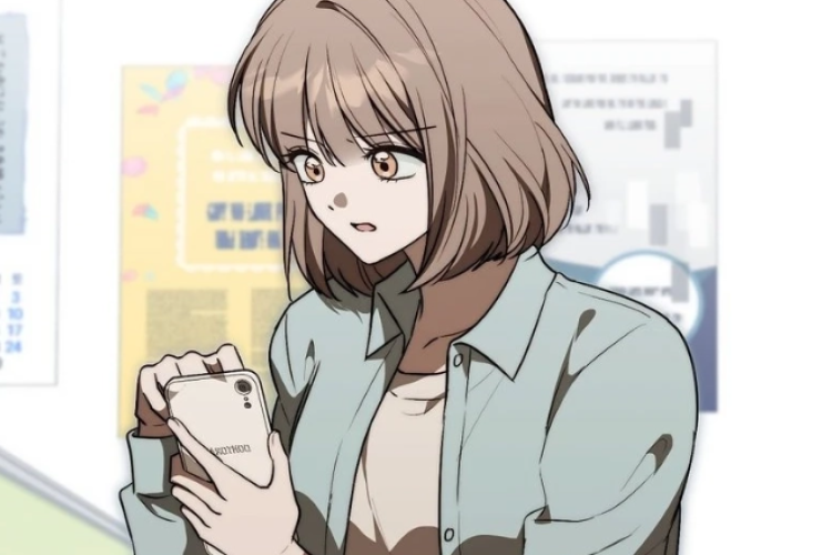 Baca Manhwa The Bad Boy Next Door is Pretty Chapter 15 Bahasa Indonesia, Sunjung Mengalami Kebuntuan Ide