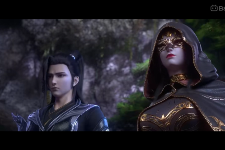 Nonton Battle Through The Heavens (BTTH) Season 5 (2021) Episode 204 Subtitle Indonesia, Pertarungan Intens Antara Xiao Yan dan Han Feng