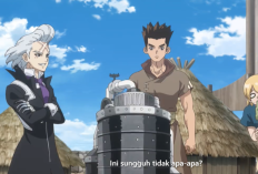 Nonton Anime Dr. Stone Season 4 Part 3 (2026) Episode 32 Subtitle Indonesia, Misi Pencarian Sumber Daya Bulan ke Amerika